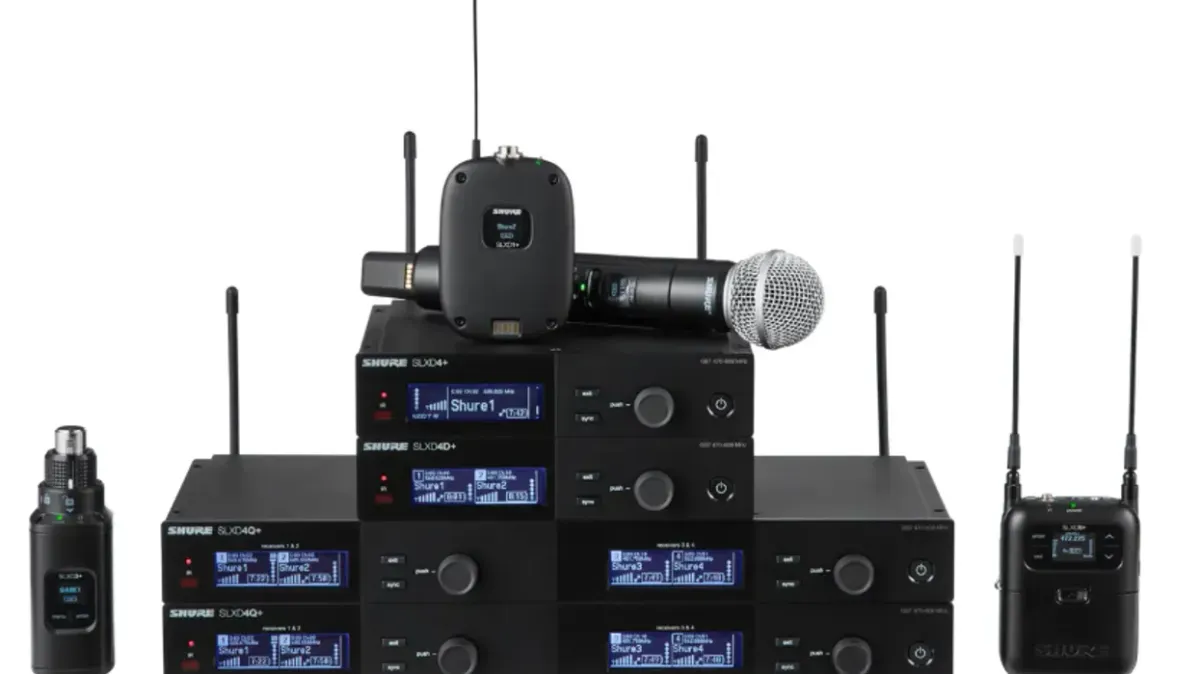 Shure SLX-D+ Wireless Microphone System